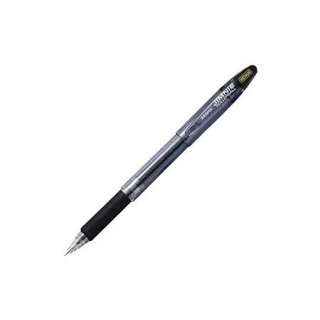 Zebra Pen Zebra Jimnie Gel Rollerball Pen, Medium, 0.7mm, Black Ink, Dozen 44110